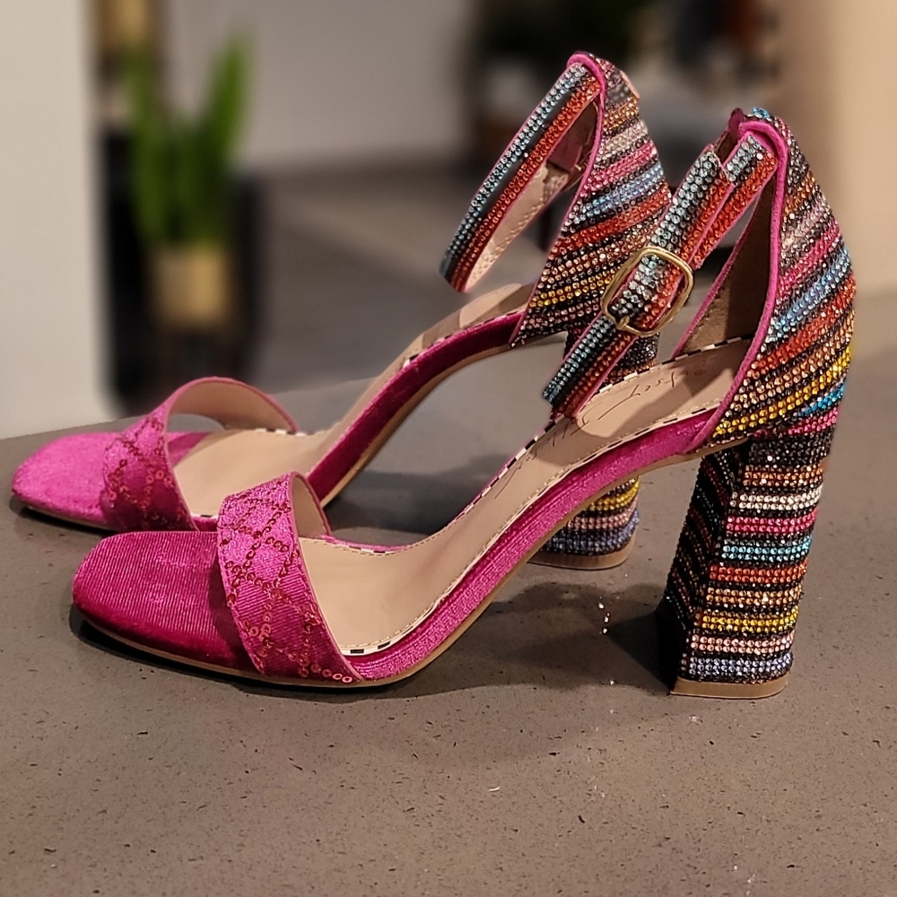 BETSEY JOHNSON | Sparkly Heels!! - Size 8 - $30